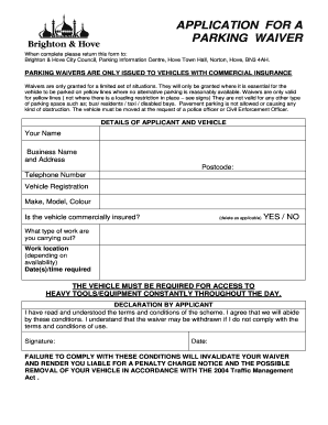 Brighton Hove City Council  Form