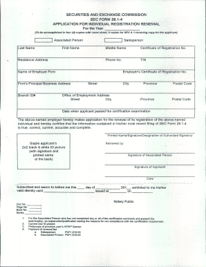 Sec Registration Form