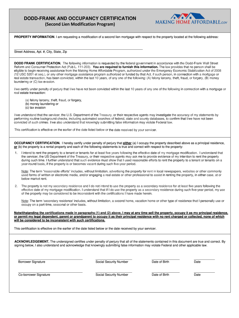 Dodd Occupancy  Form