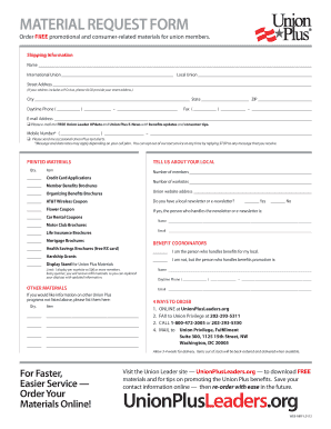 Unions Plusleadersorg Form