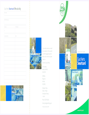 East Herts Smart Card Form