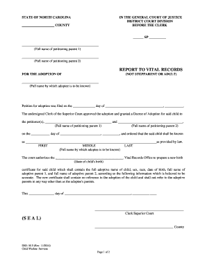 Dss 1815  Form