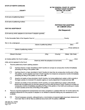 Step Parent Adoption Letters  Form