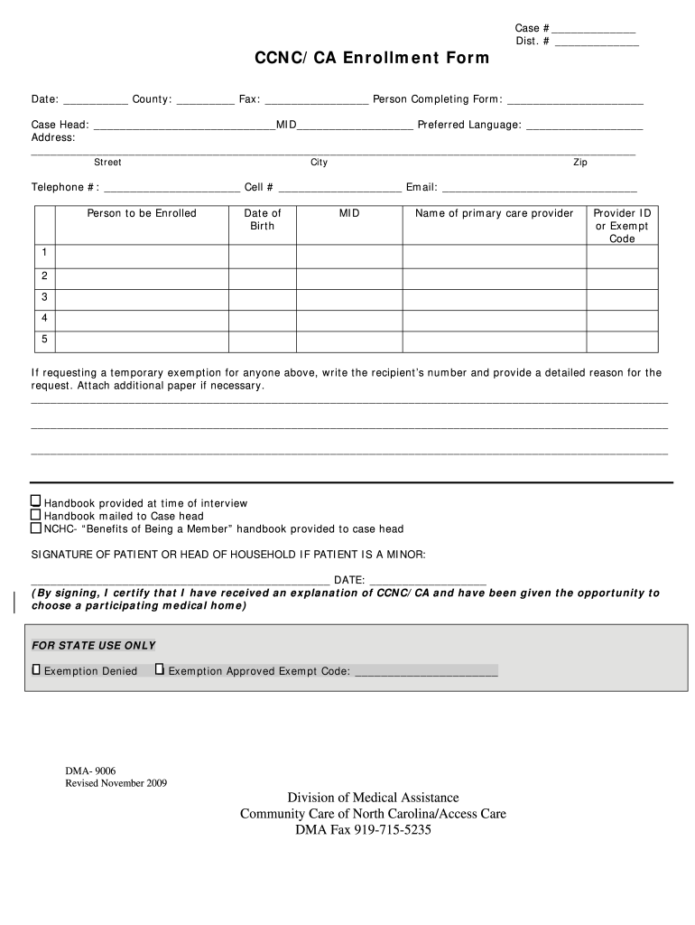 Dma 9006  Form