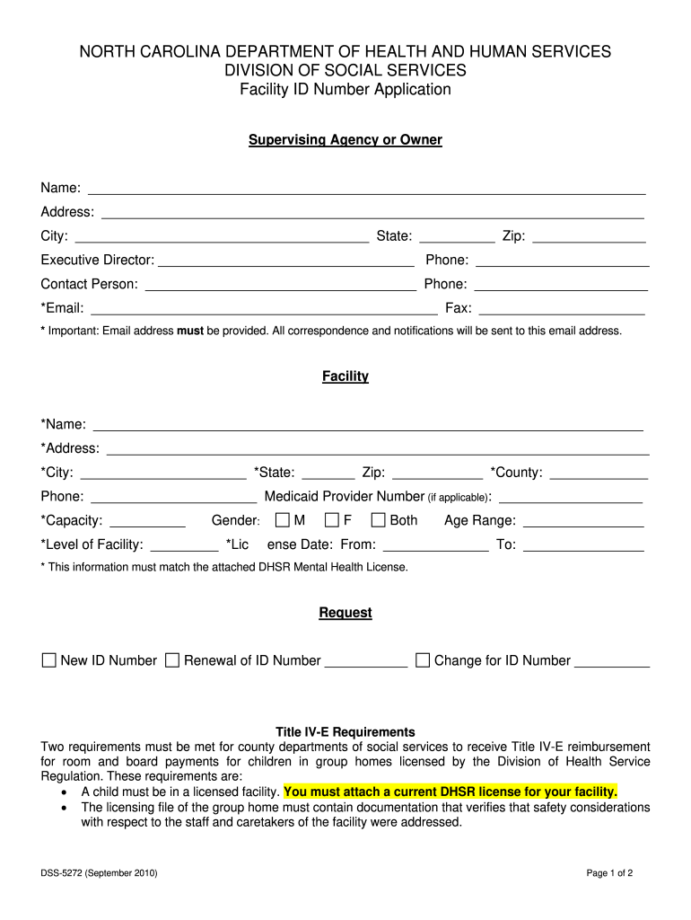 Dss 5272  Form