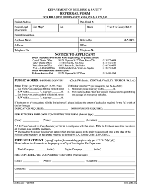 Applicant Referral Form