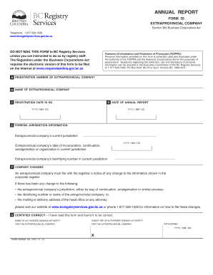  Form 35 Registry 2015