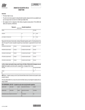 Reg 42  Form