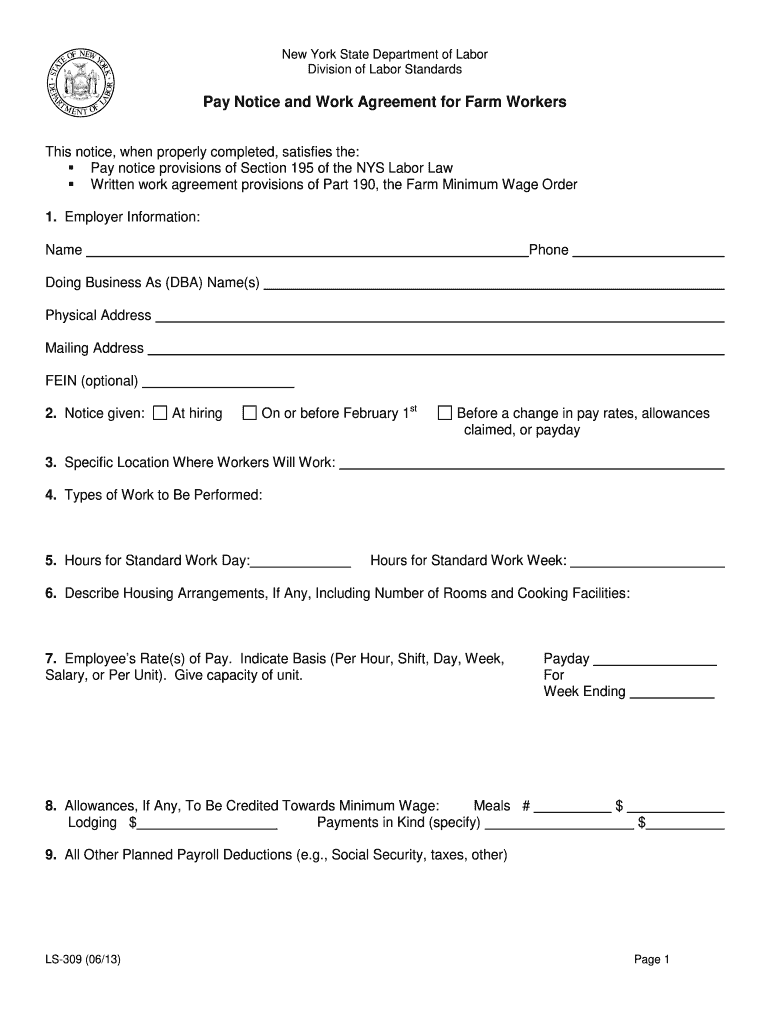 Ls 309  Form