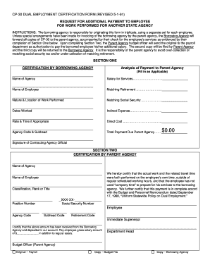 Cp30 Form Excel