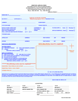 Mccomb County Michigan Online Septic Permit Form