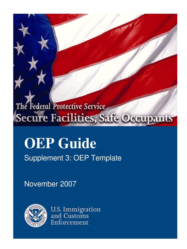  Occupant Emergency Plan 2007-2024