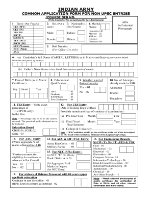 What is Captcha in Indian Army Website  Form