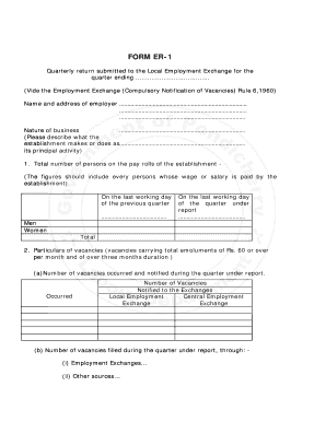 Form Er 1 in Word Format