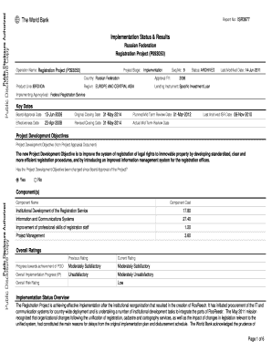 World Bank Forms