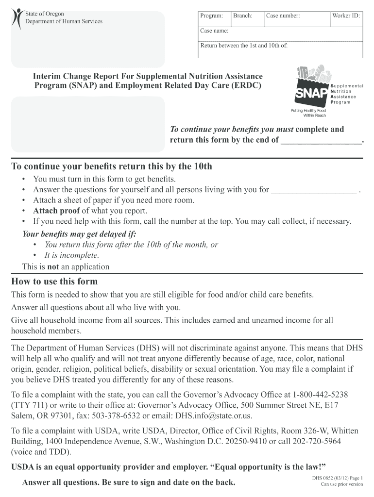  Snap Interim Change Report Online 2012-2024