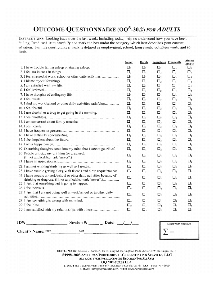 Oq 45 PDF  Form