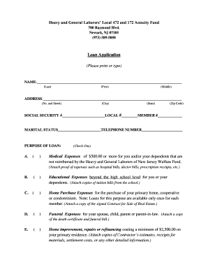 Local 472 Annuity  Form