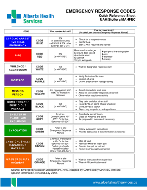 Ahs Code Colours Form