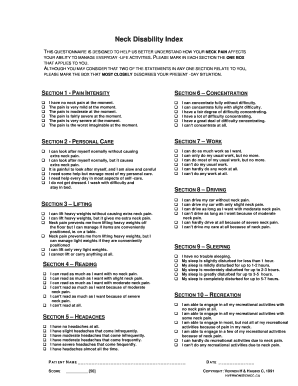 Disability is Not Severe Reconsideration Cervical Form