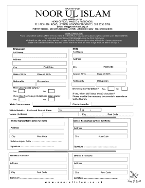  Nikah Certificate Template 2015