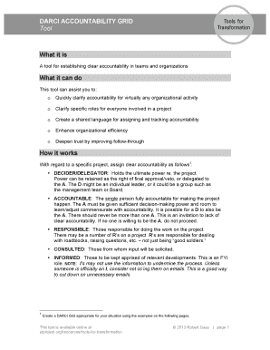 Darci Accountability Grid  Form