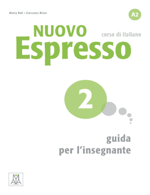 Nuovo Espresso 2 PDF  Form