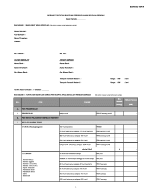 Borang Pelarasan Pcg  Form