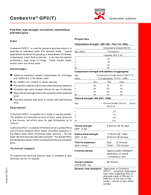 Fosroc Gp2 PDF  Form