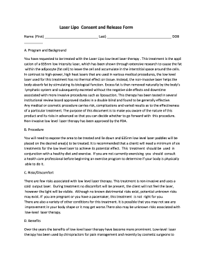 Lipo Lab Consent Form