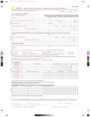 Modello 600 13 Ama Editabile  Form