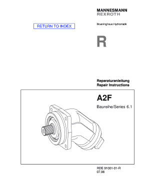 Brueninghaus Hydromatik R Madill Equipment  Form