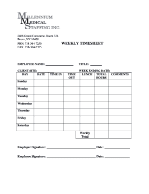 Employee Signature  Form