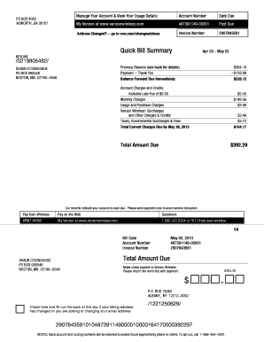 Go Vzw Com Changeaddress  Form