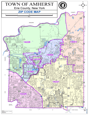 Amherst Ny Map  Form