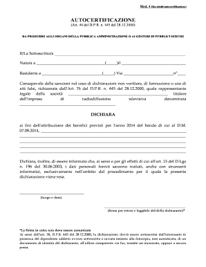 Modello C2 Storico PDF  Form