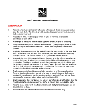 Medical Receptionist Training Manual PDF  Form