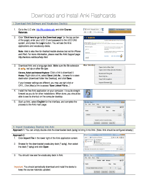 Anki to PDF  Form