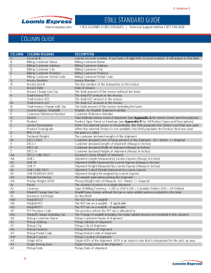 Loomis Waybill PDF  Form