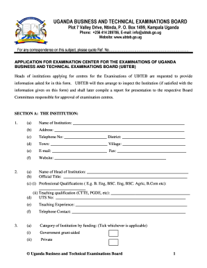 Ubteb Website  Form