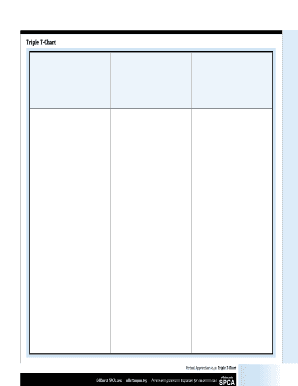 Triple T Chart Ctsanimalsca  Form