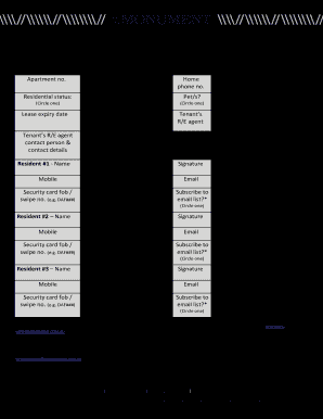 Key Audit Form