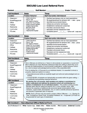 Discipline Matrix Template  Form