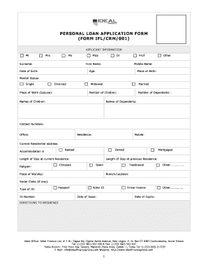 Sbi Bank Loan Papper  Form