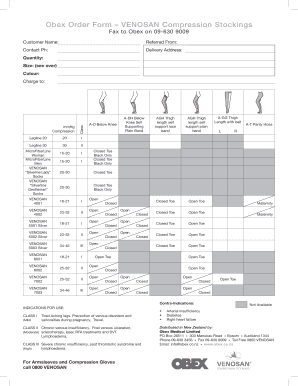 20003 BObexb Venosan Order Form