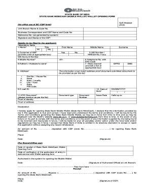 Sbi Kiosk Banking Identity Card PDF Download  Form