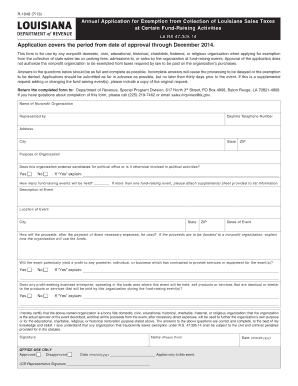 La Rs 4730514 Form