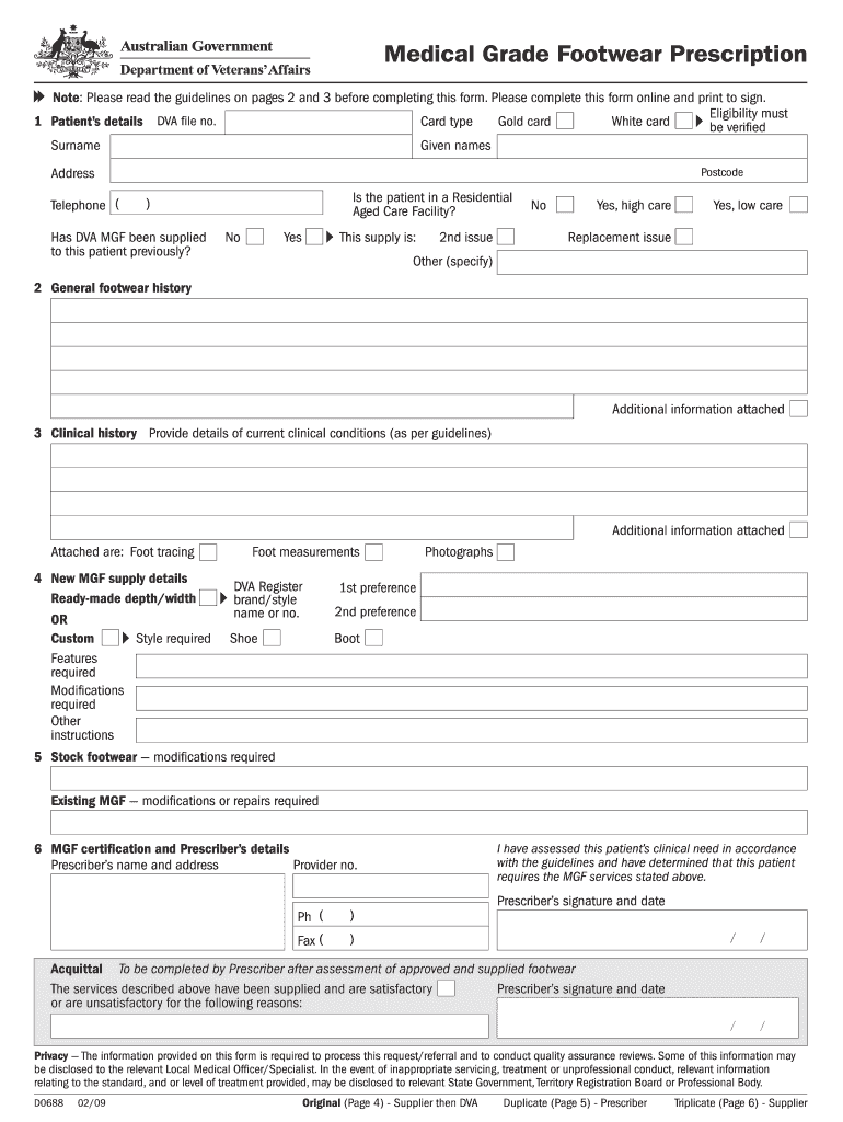 Get and Sign D0688  Department of Veterans&#39; Affairs  Dva Gov 2009 Form