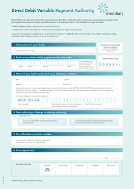 Fa Debit  Form