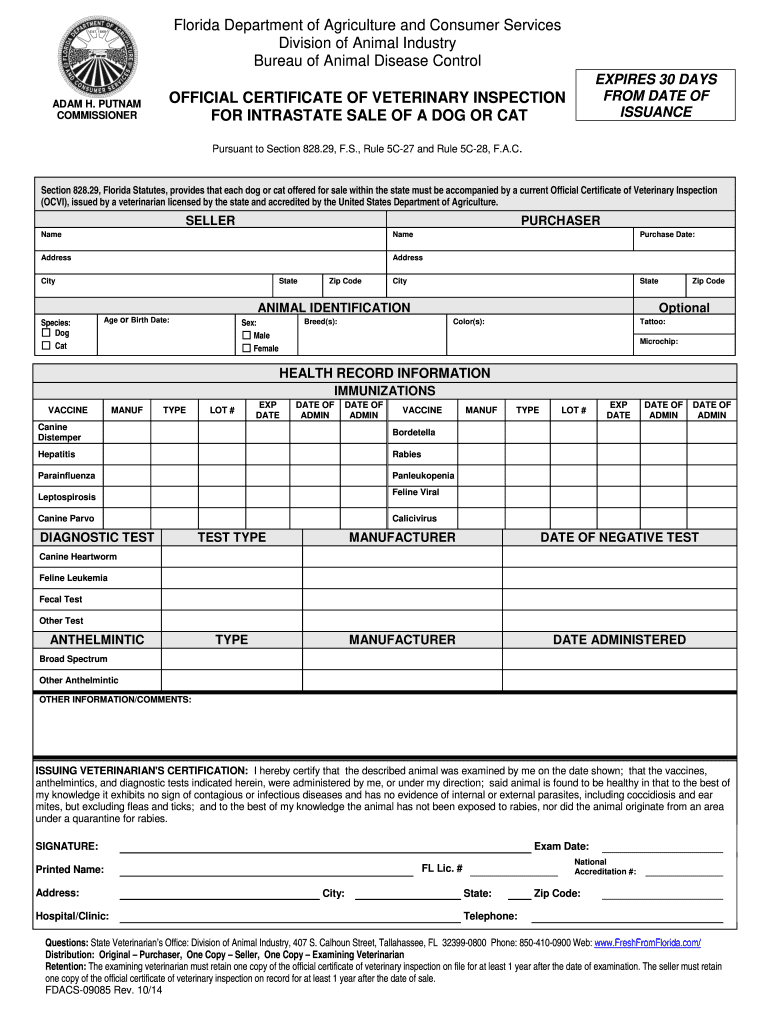  Editable Form 09085 2014-2024